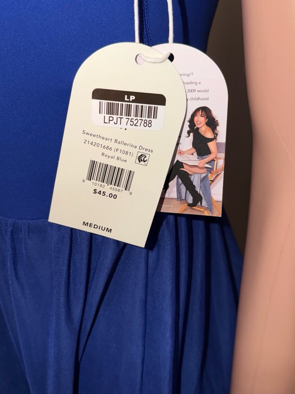 Target Blue Mini Dress - Picture 5 of 7